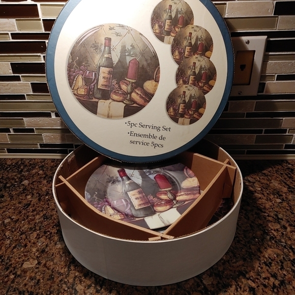 5 PC Desert Serving Set - Picture 3 of 9